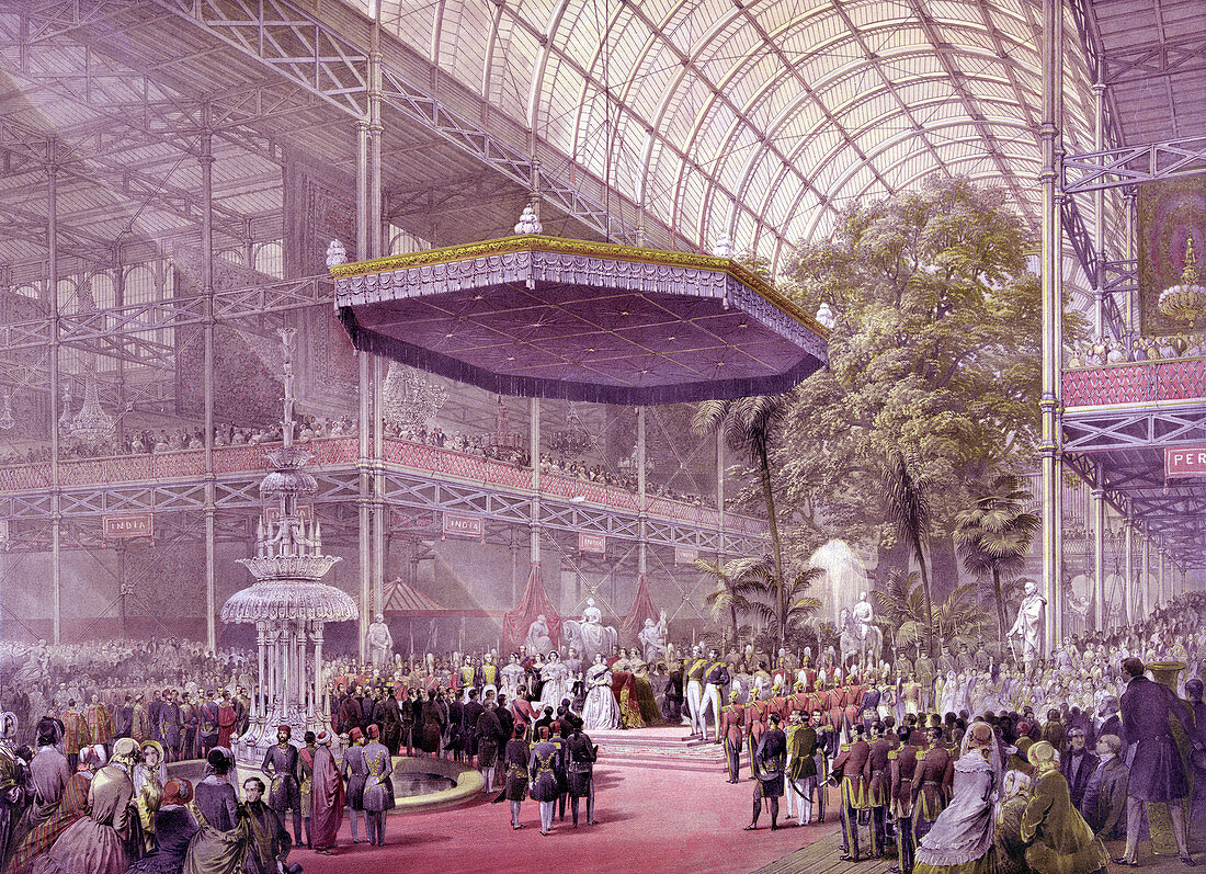 Great Industrial Exhibition Opening, 1851