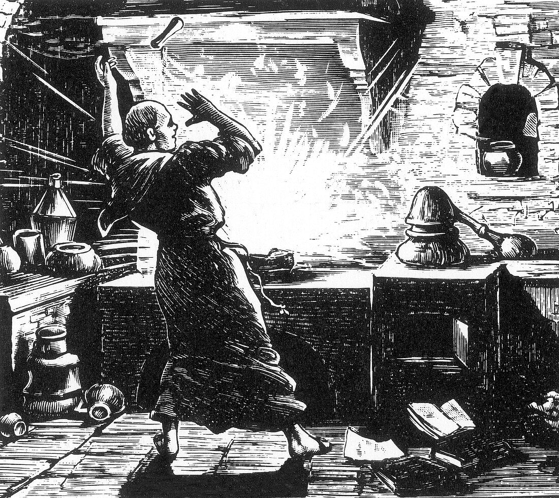 Berthold Schwarz, German Alchemist