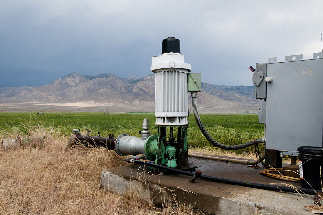Irrigation Water Pump, Idaho, USA