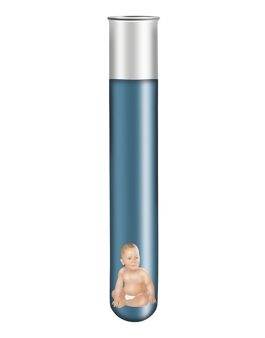 Test Tube Baby, Conceptual Art