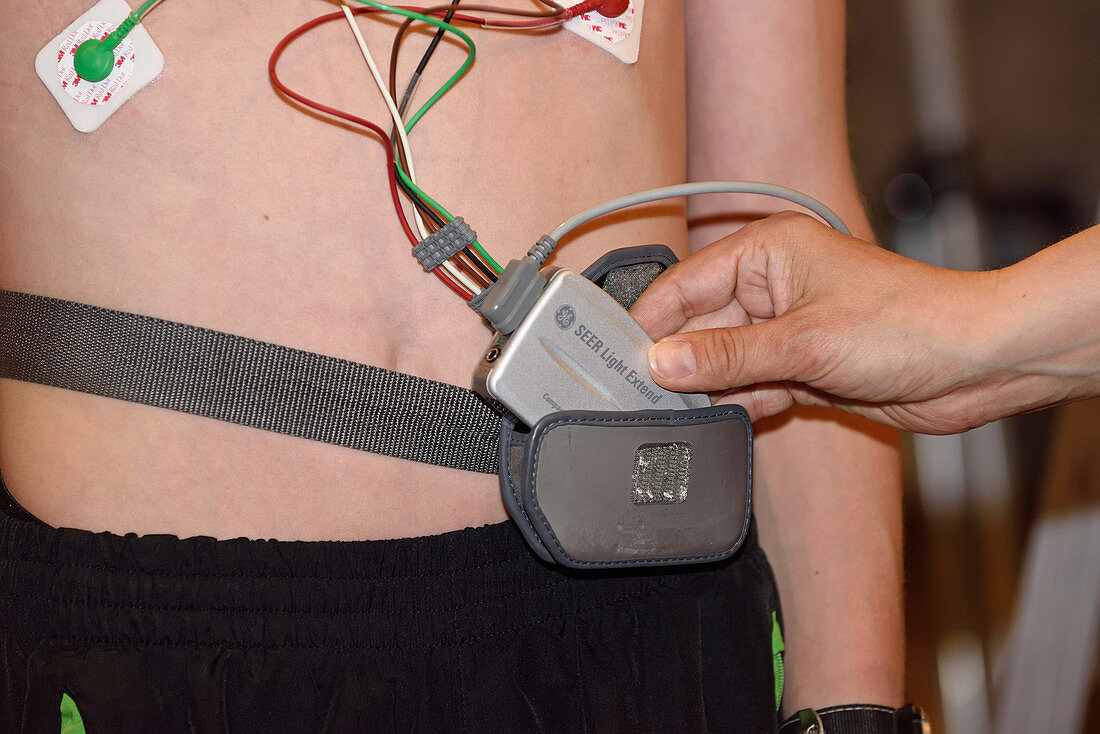 Holter Monitor on 14-Year-Old