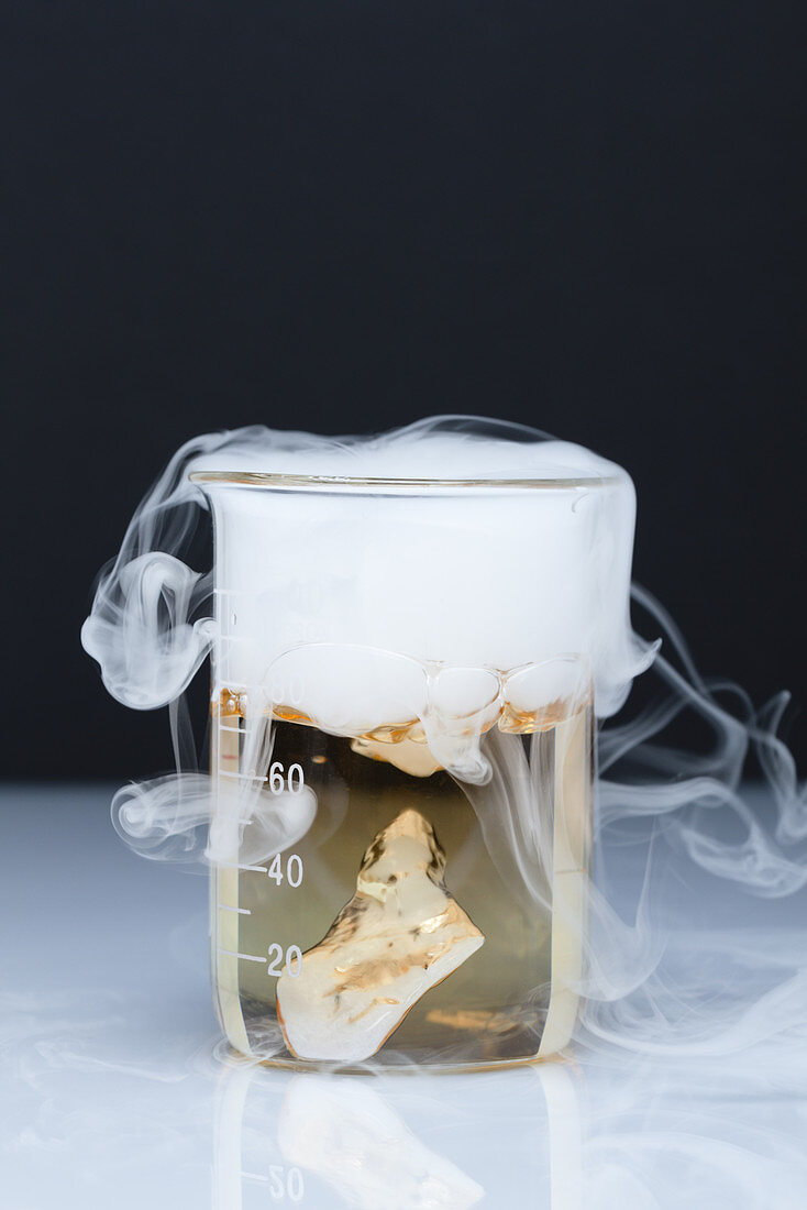 Dry ice acidifies water, 3 of 5