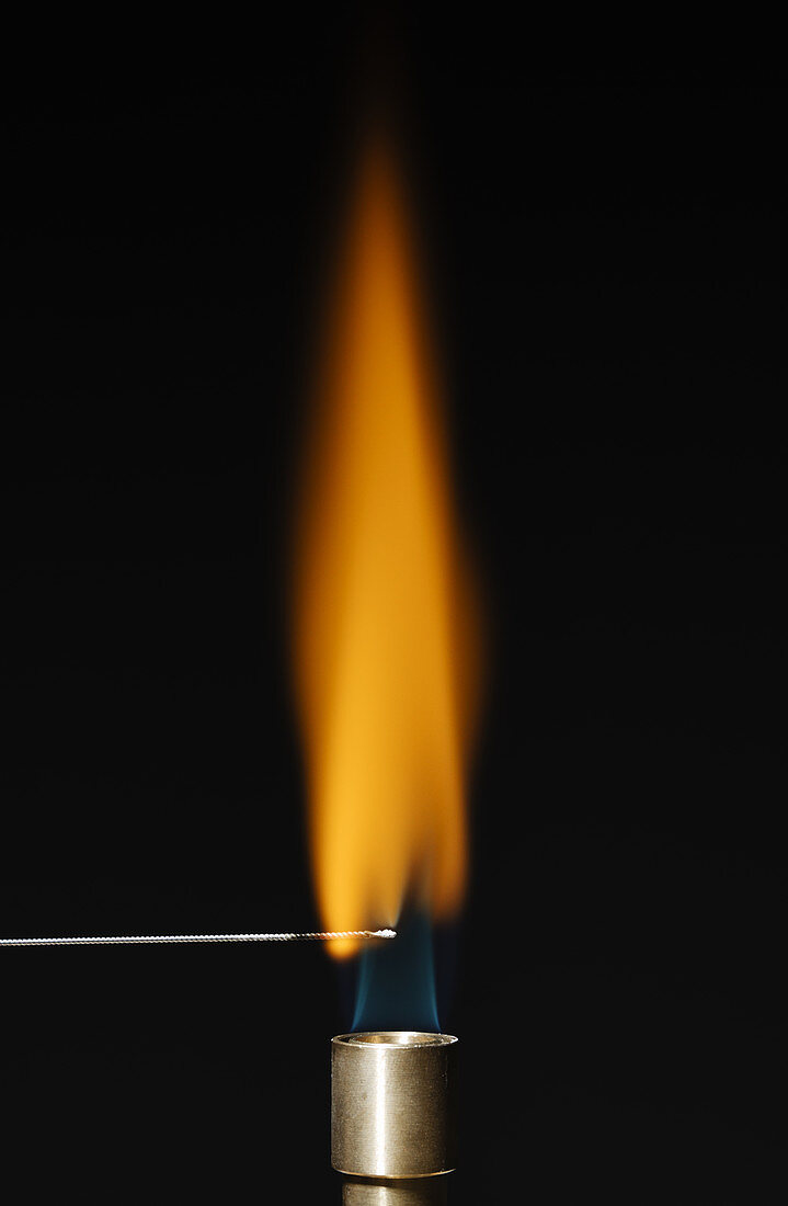 Boron flame test