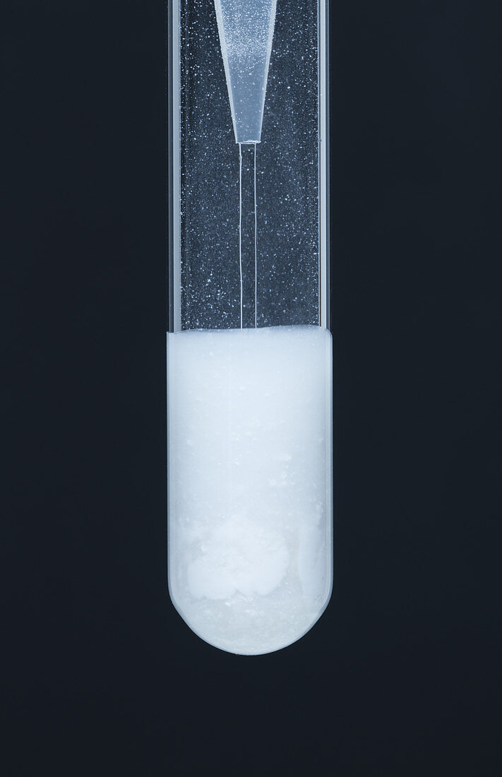 Magnesium oxide reacts with water
