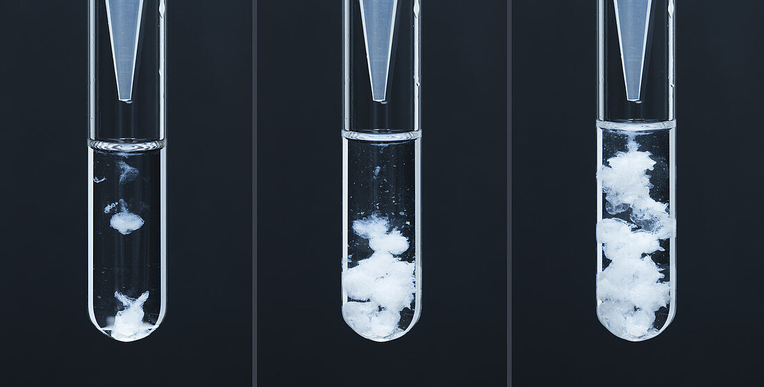 Barium carbonate precipitate