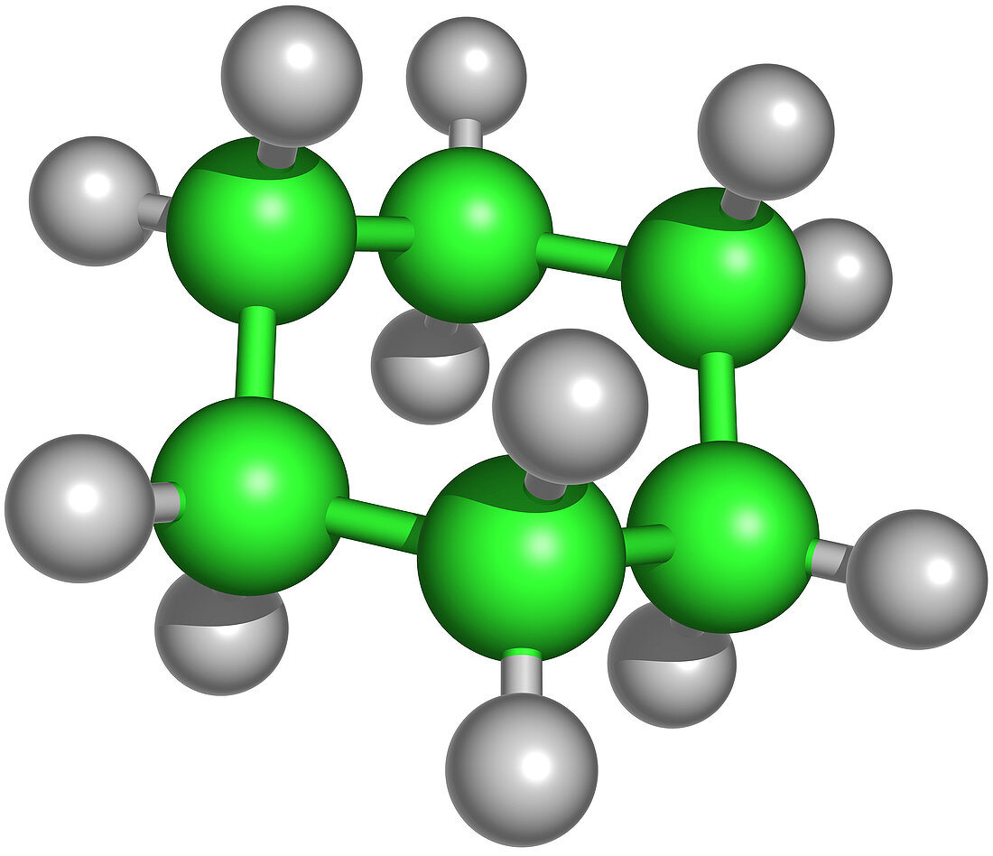 Cyclohexane Molecule
