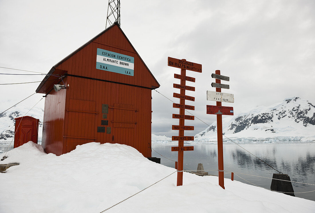 At the Argentine Antarctic Research Station