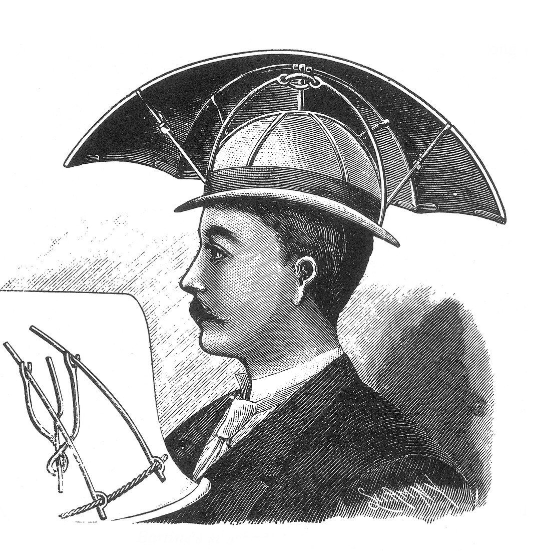 Bartine's Sunshade Hat, 1890