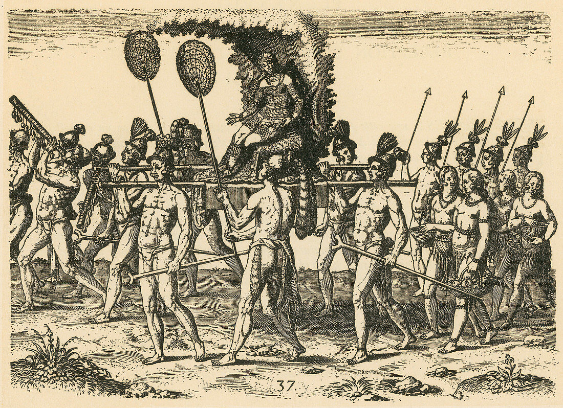 Native American Wedding Ceremony, 16th Century