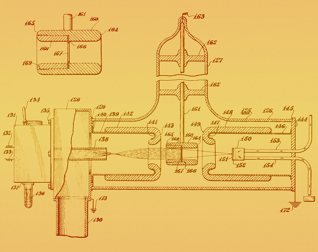 Early Patent for Accelerator, 1937