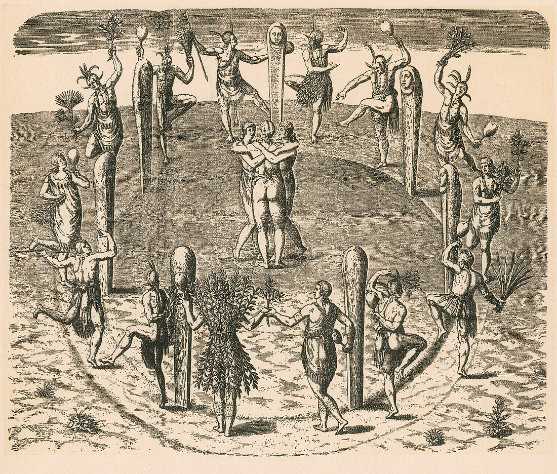 Native American Dance, 16th Century