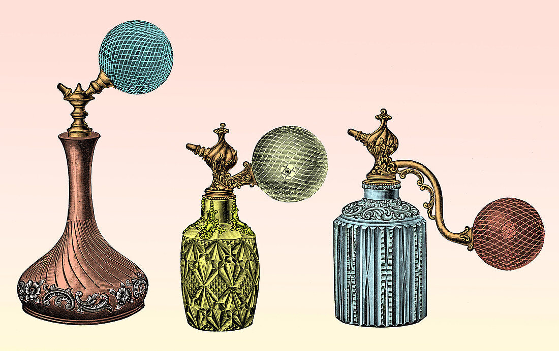 Perfume Atomizers, Early 20th Century