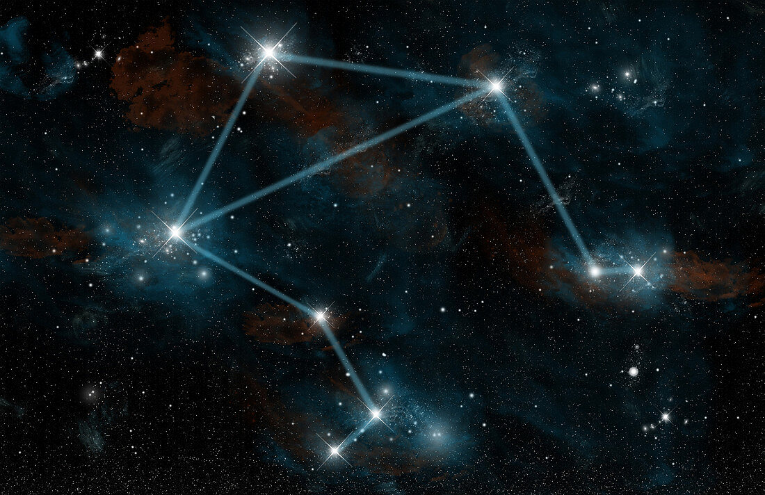 Constellation of Libra the Scales