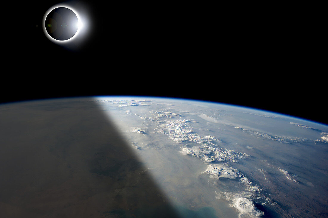 Eclipse from Above