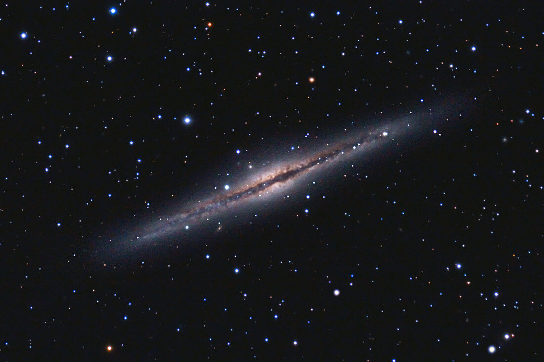 NGC 891, Edge-On Galaxy