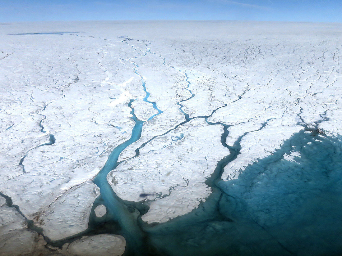 Rivers in the Greenland Ice Sheet