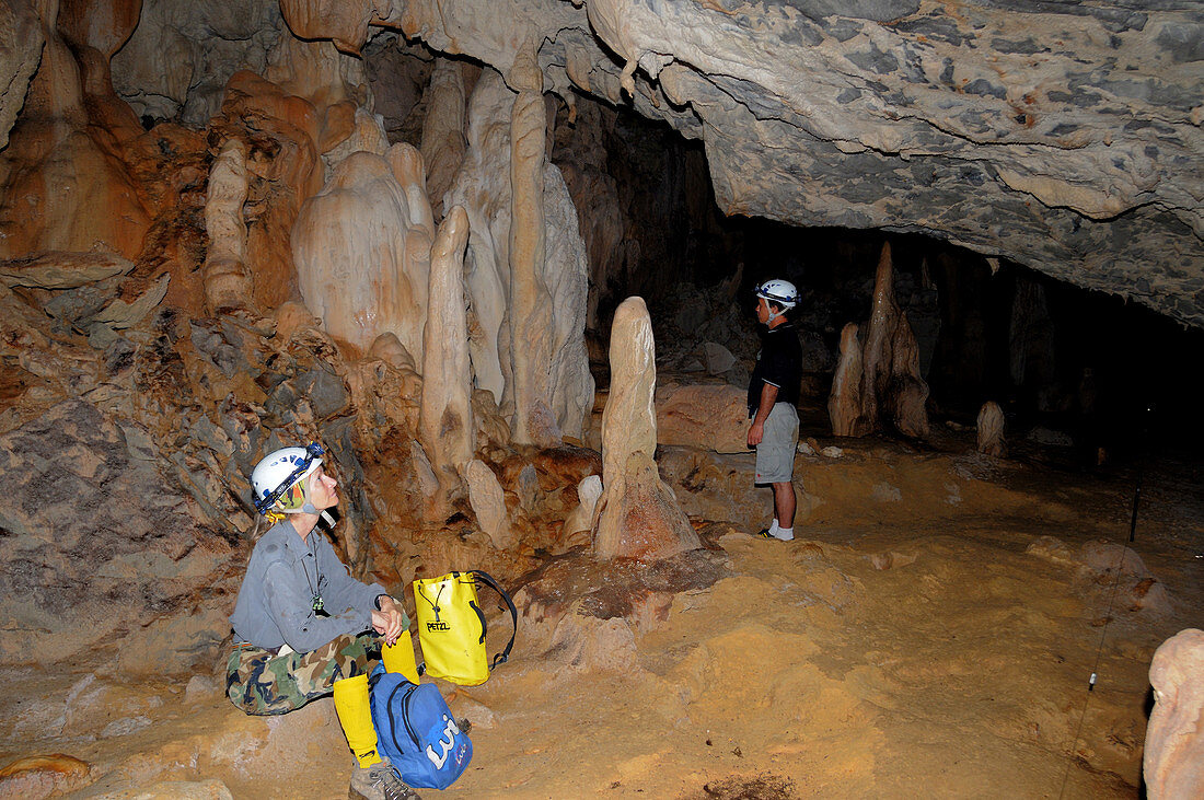 Exploring Lagang's Cave