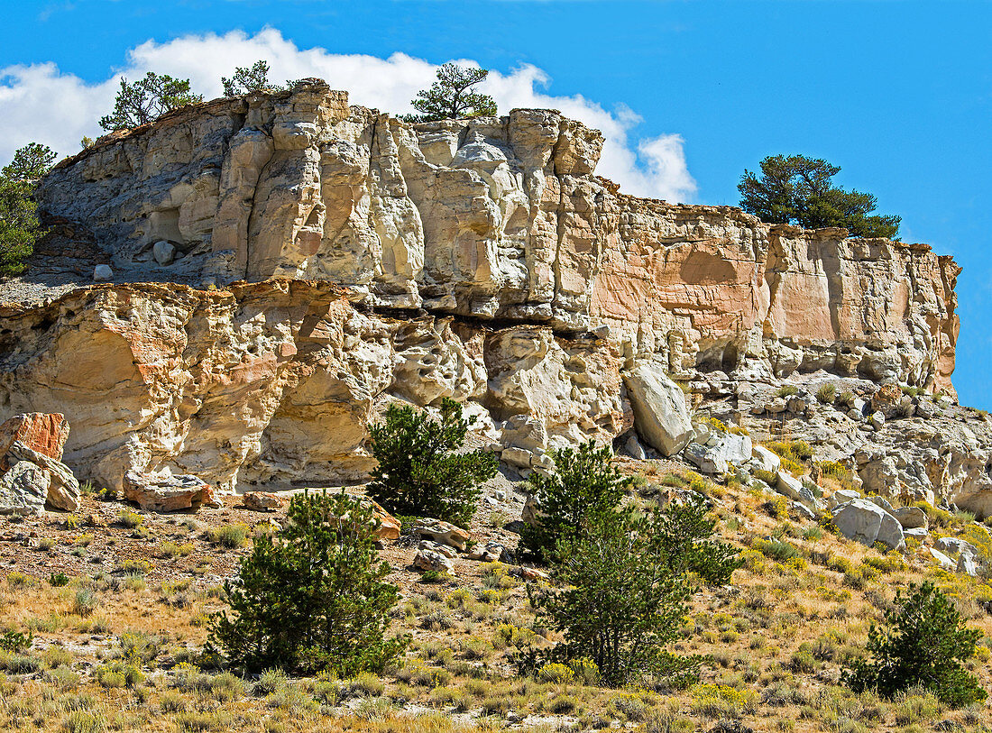 Sandstone Formation, Castle Gardens, USA