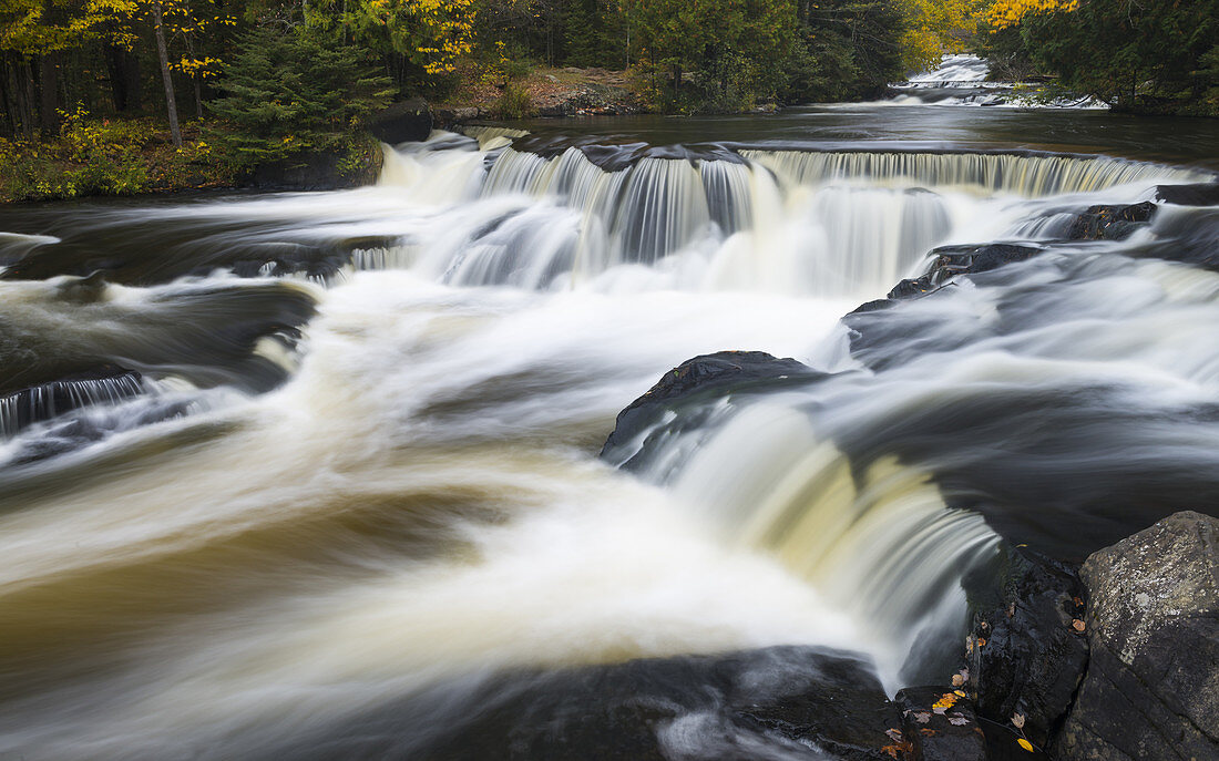 Bond Falls, in Michigan's Upper Peninsula