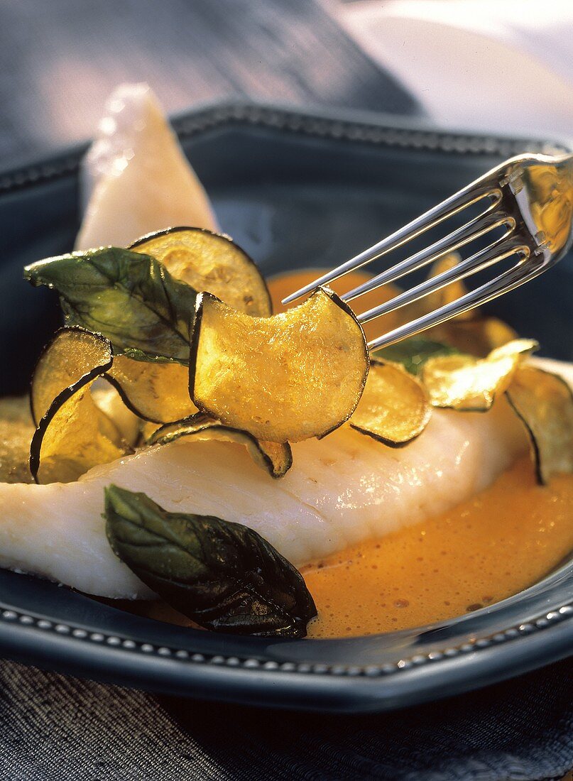 Fillet of St. Peter's Fish with Paprika Butter