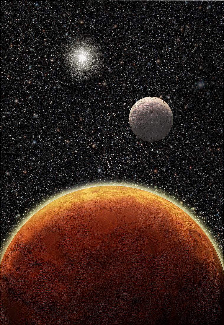 Planets Aligning, illustration