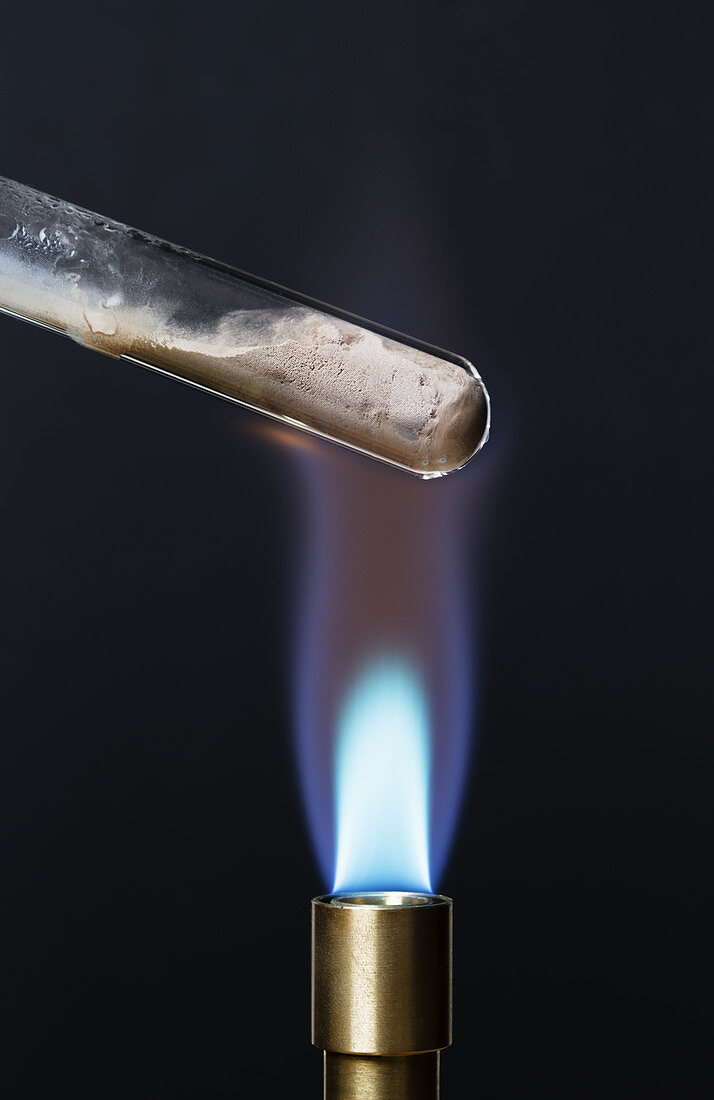 Manganese (II) carbonate decomposition, 2 of 4