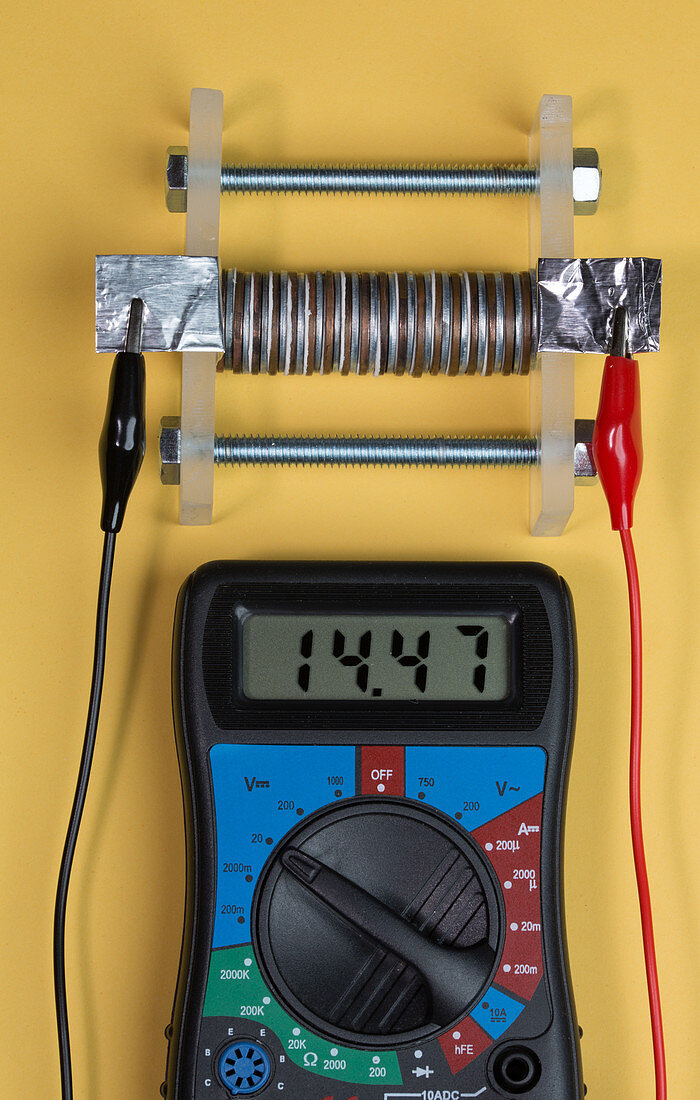 A Voltaic Pile Battery