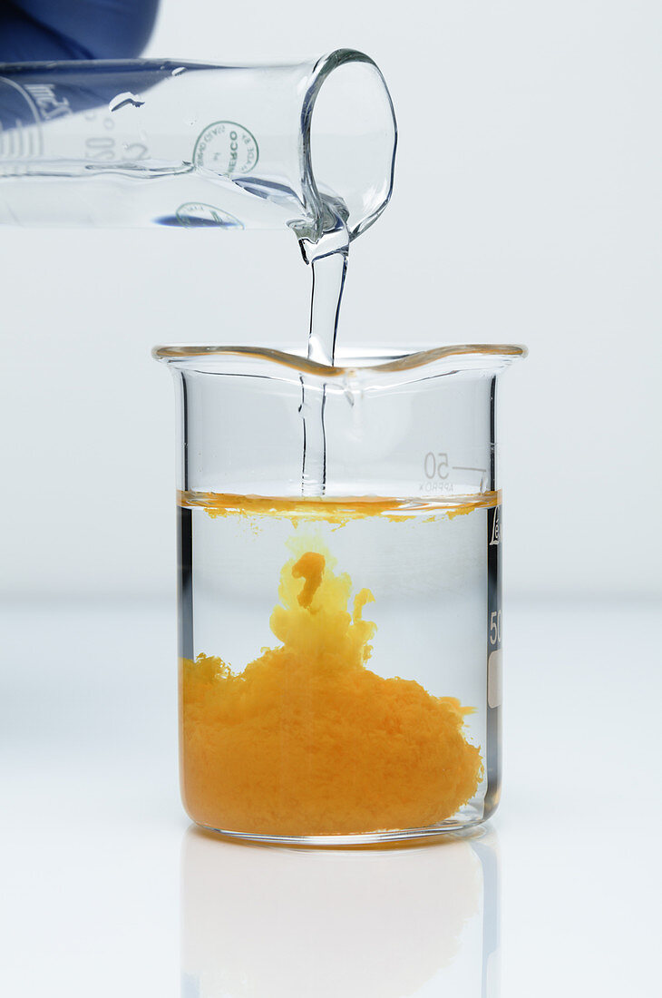 Cadmium sulphide precipitate, 2 of 3