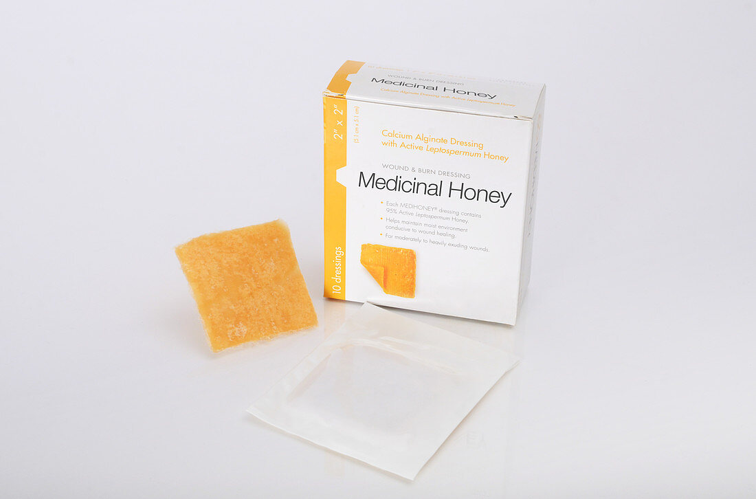 Medicinal Honey, Calcium Alginate Dressing