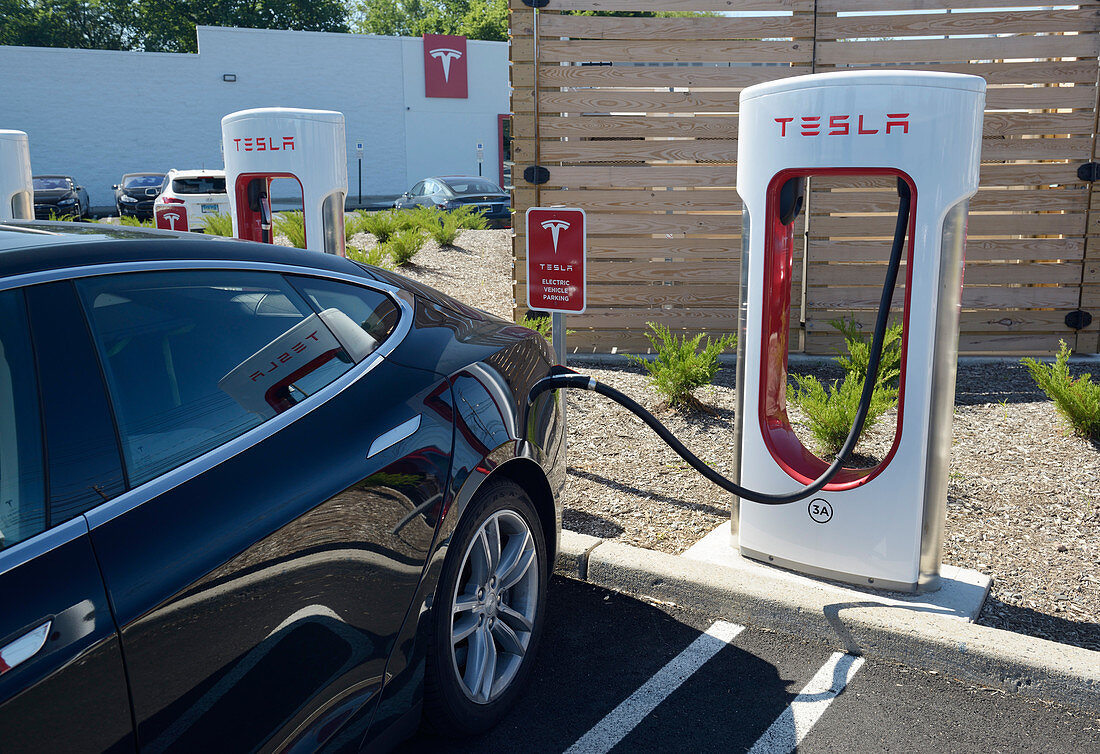 Tesla charging