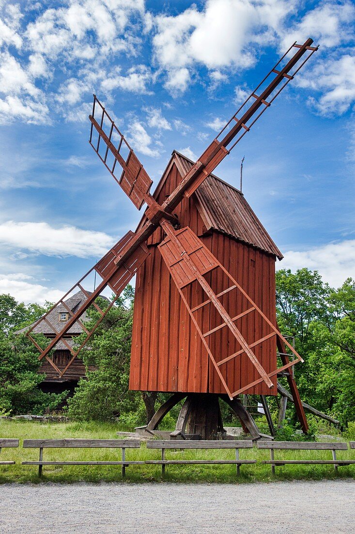 Glomingekvarnen windmill, Sweden