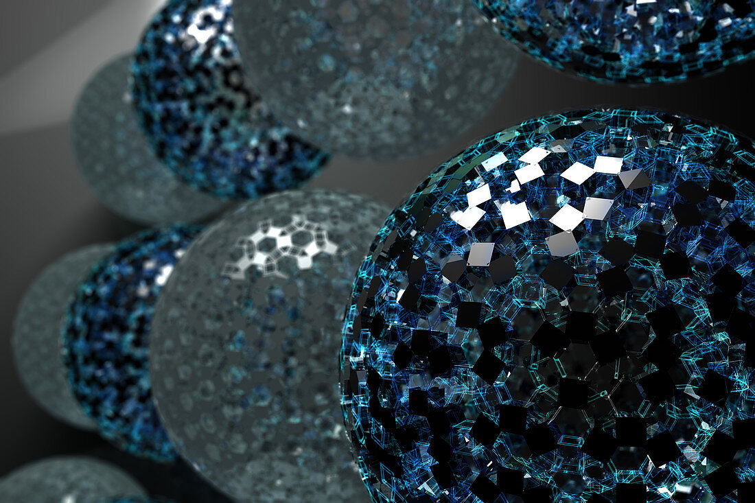 Nanoparticles, Illustration
