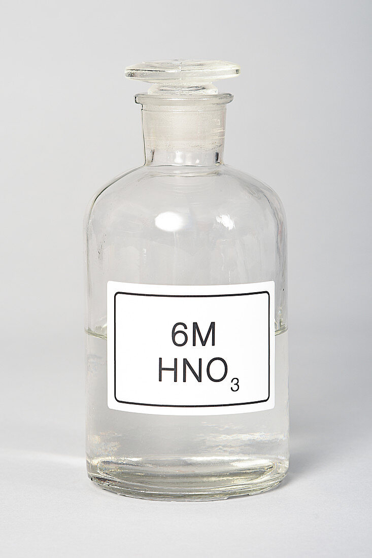 Bottle of Nitric Acid
