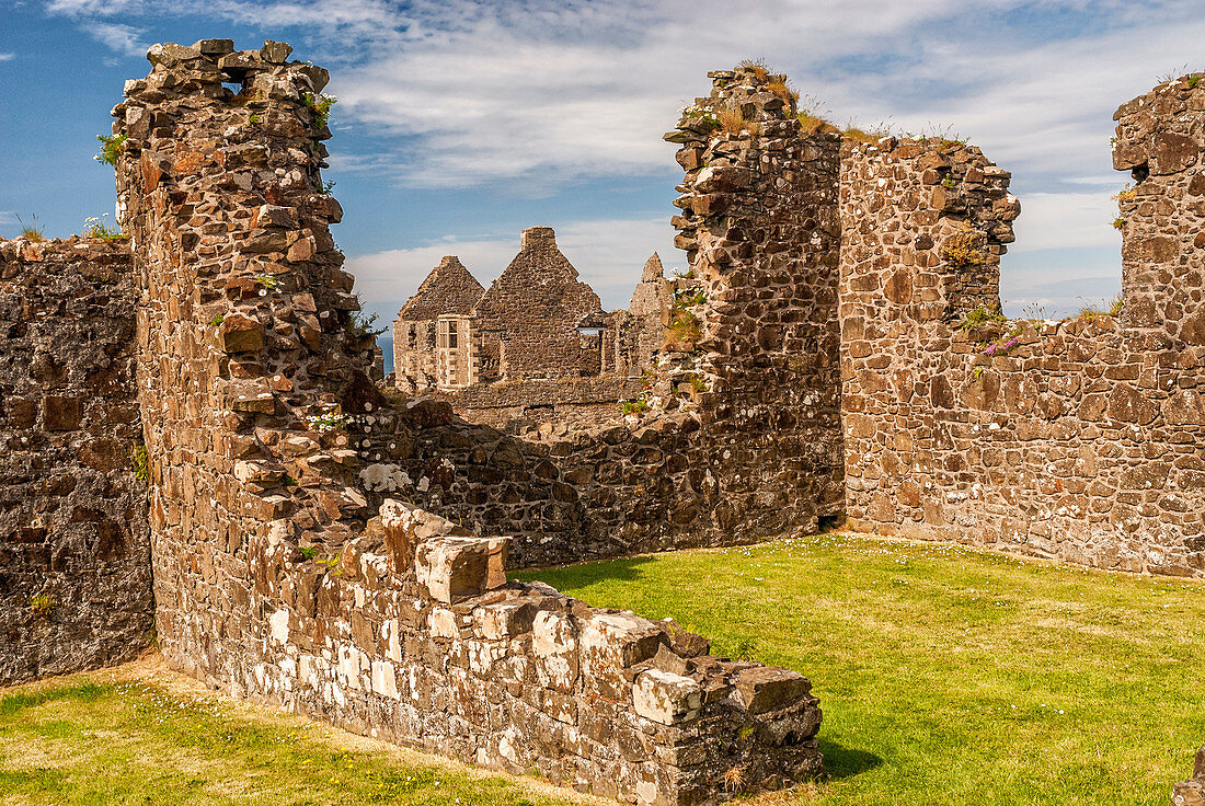 Dunluce Castle Walls, Northern Ireland