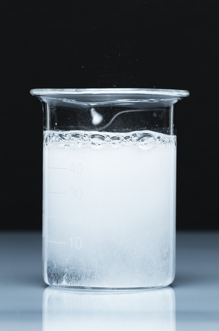 Lithium Carbonate Sulfuric Acid Reaction, 1 of 3