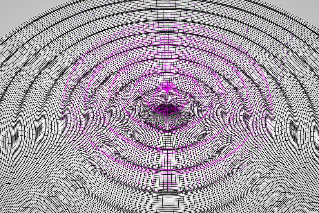 Gravitational Waves, Illustration