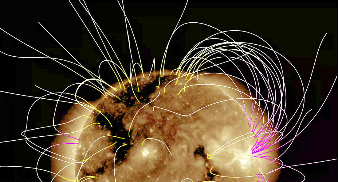 Coronal Holes and Magnetic Field Lines