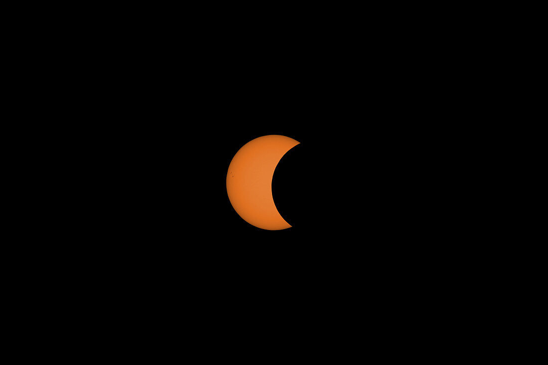 Solar Eclipse Partial Phase, 21 August 2017, 9 of 31