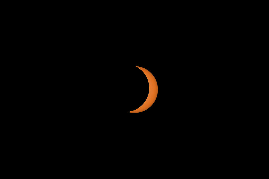Solar Eclipse Partial Phase, 21 August 2017, 17 of 31