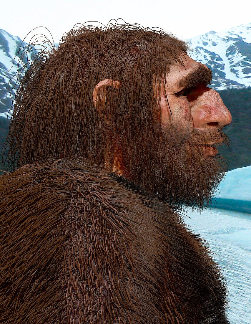 Neanderthal, illustration