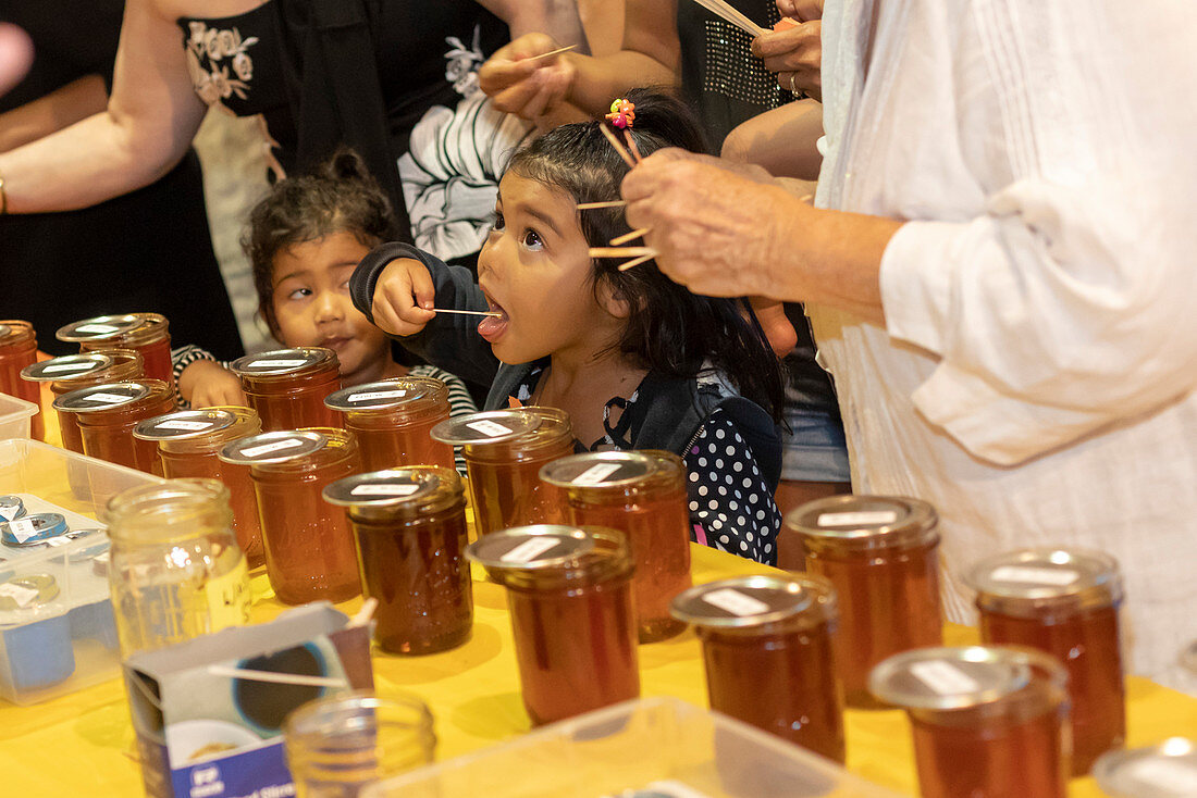 Honey tasting event