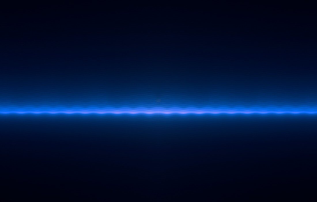 Wavy blue line background