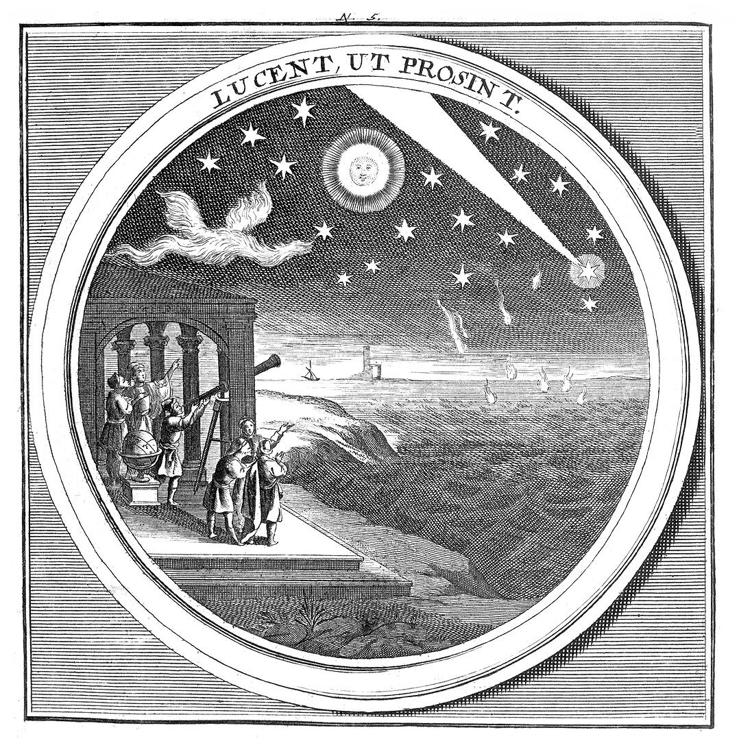 Meteorologia, Astronomers, 1709
