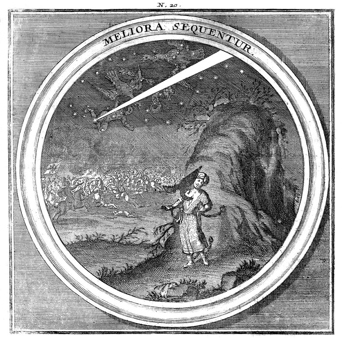Meteorologia, Celestial Event, 1709