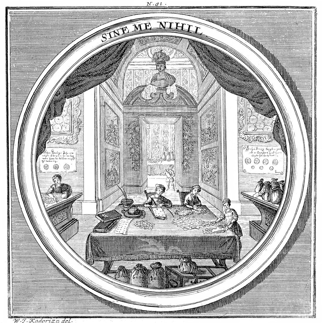 Meteorologia, Royal Treasury, 1709