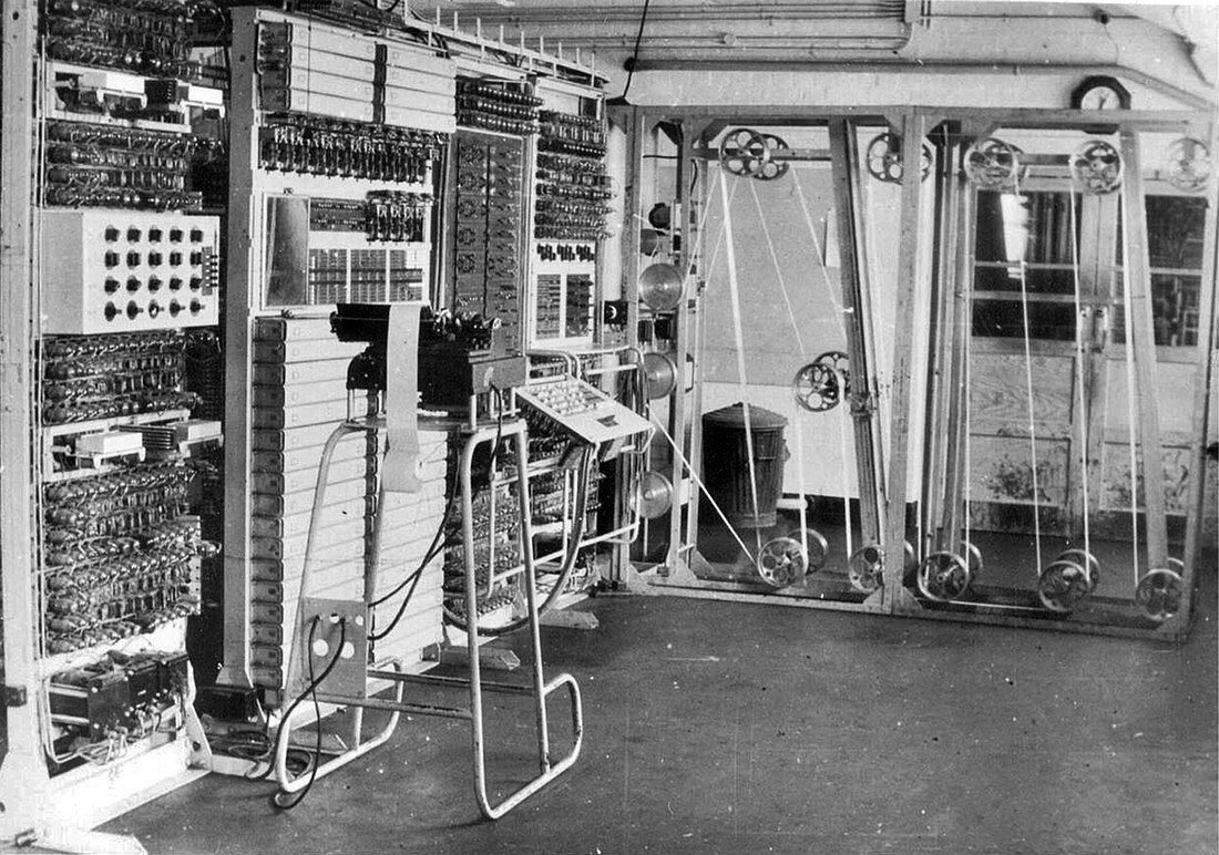 Colossus, Bletchley Park, 1940s