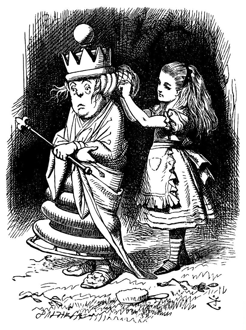 Alice and the White Queen Addressed