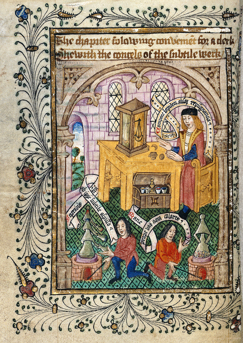 Preparation of Experiments, The Ordinal of Alchemy, 1477
