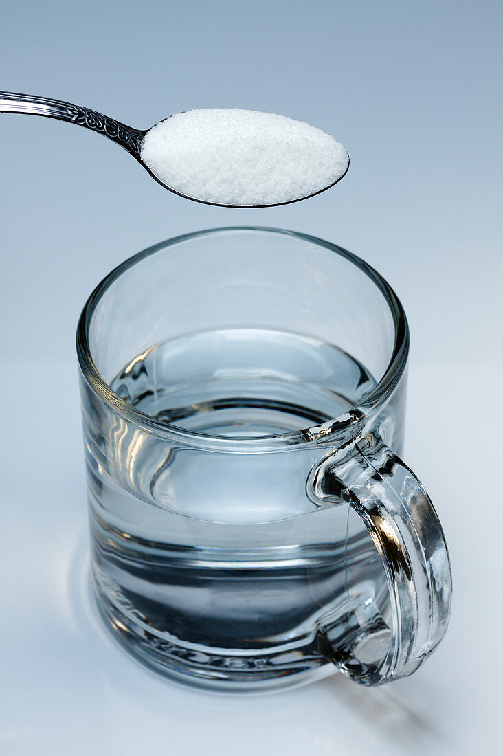 Adding sugar to water