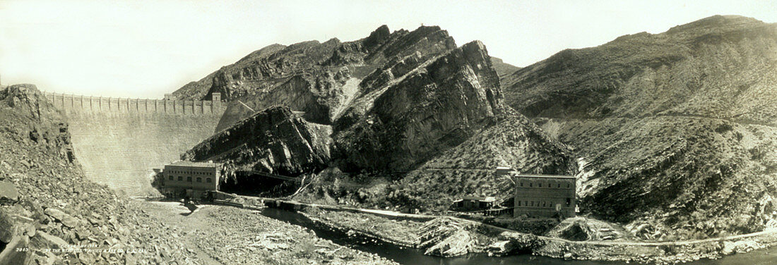 Roosevelt Dam, Arizona, 1913